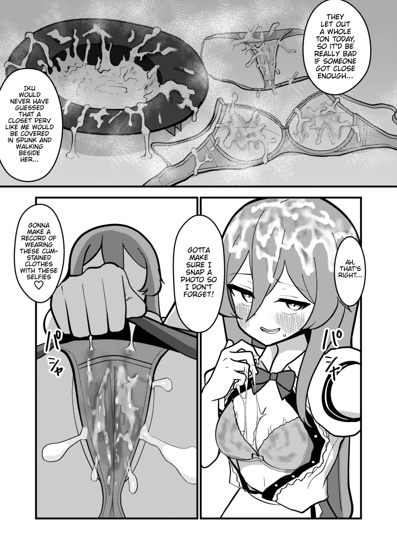 Hentai Manga Comic-Tenshi-chan Really Loves Semen Play-Read-11